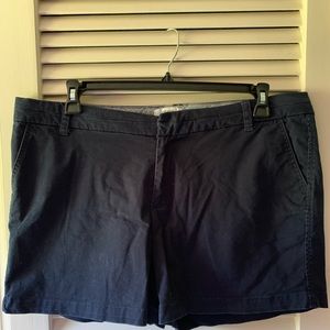 Crown & Ivy Navy Shorts